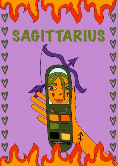 SAGITTARIUS PRINT