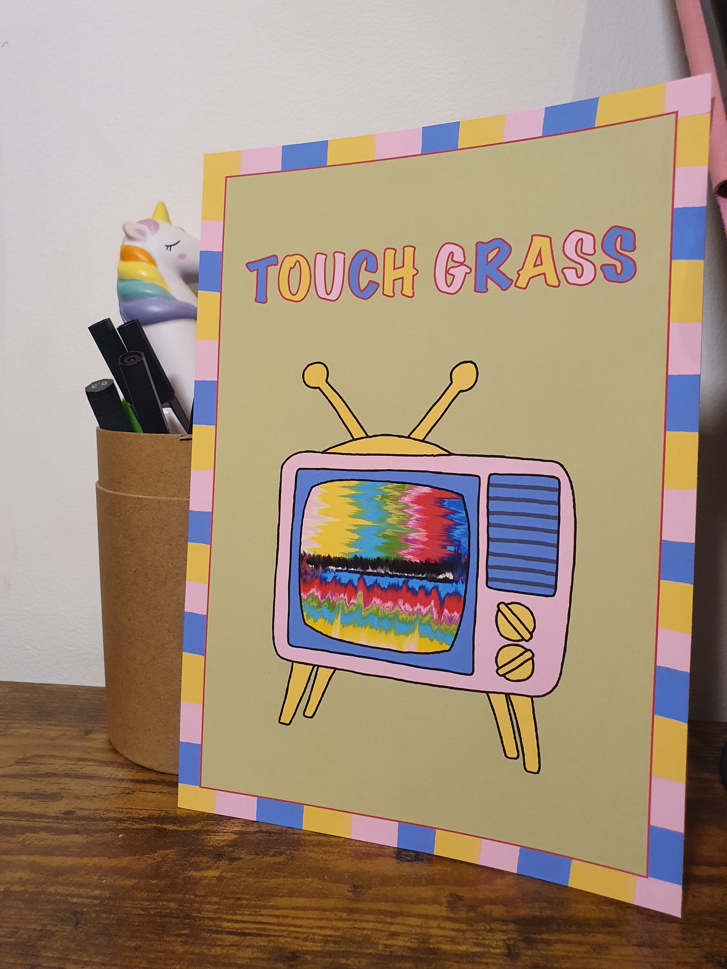 TOUCH GRASS PRINT