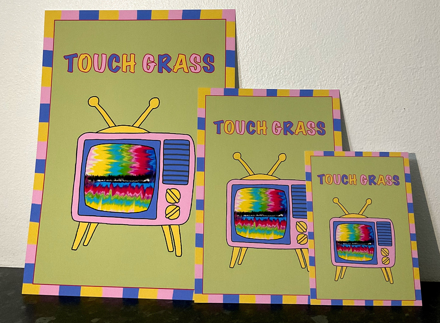 TOUCH GRASS PRINT