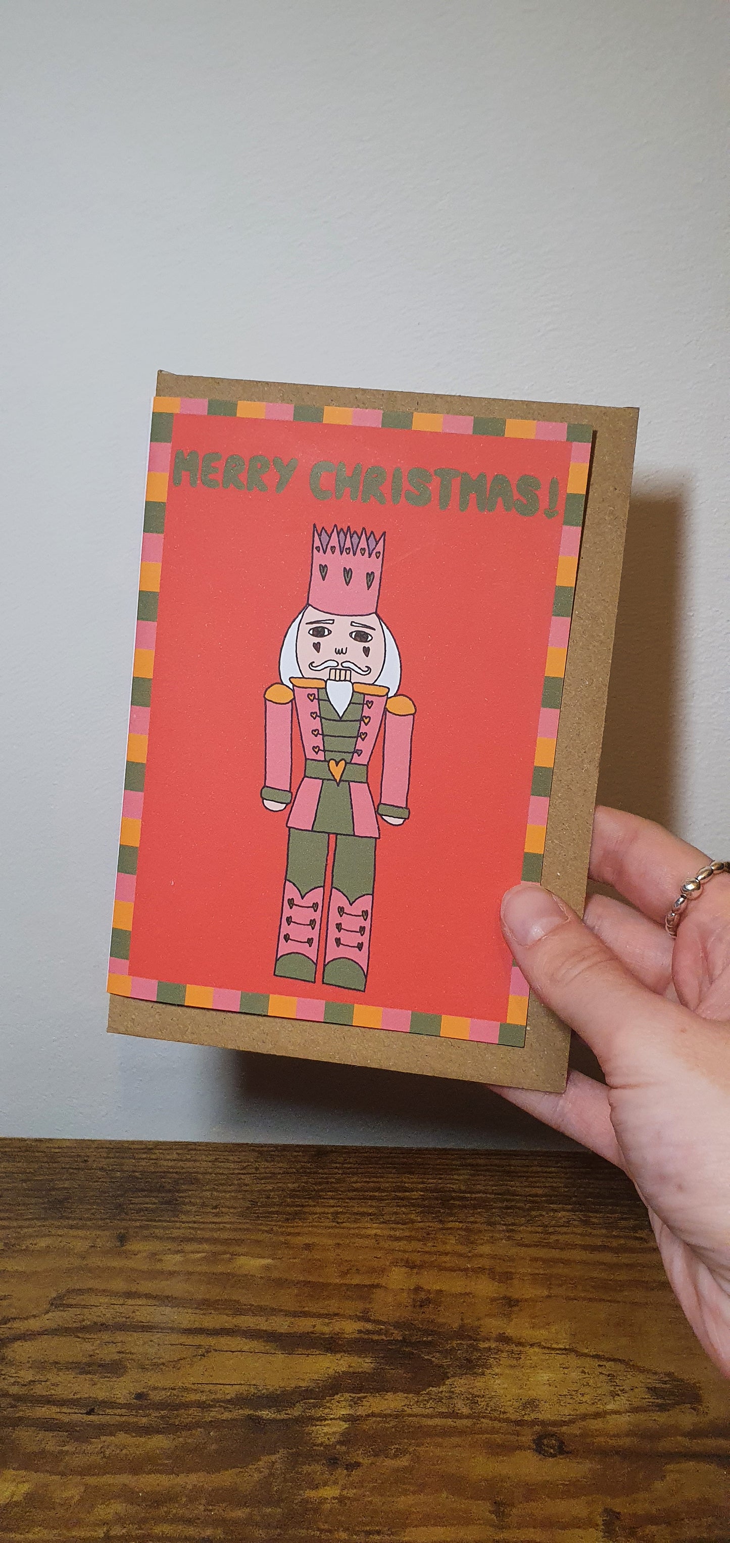 NUTCRACKER CHRISTMAS CARD