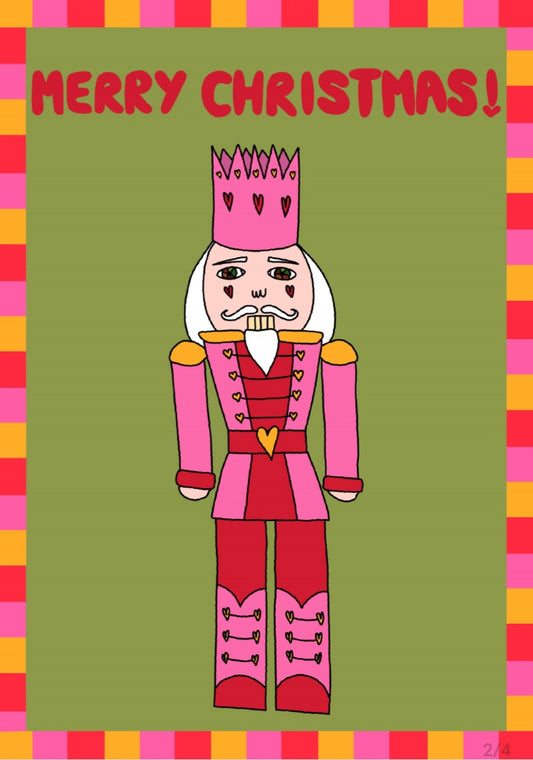 NUTCRACKER CHRISTMAS CARD