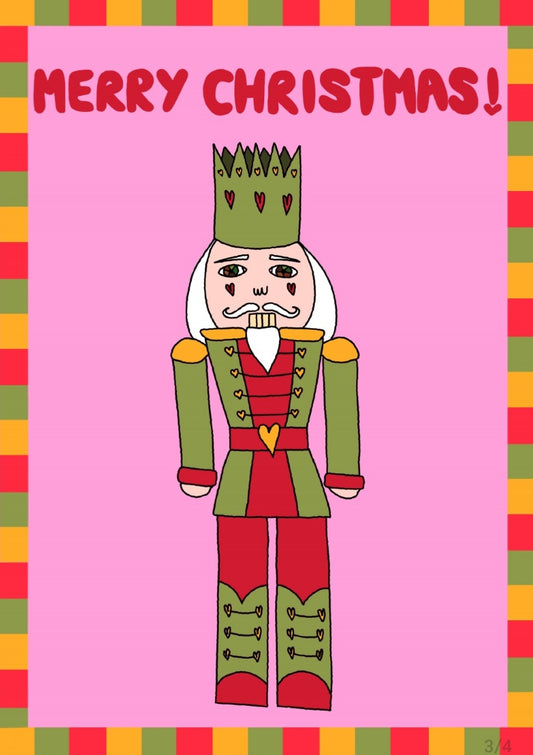 NUTCRACKER CHRISTMAS CARD