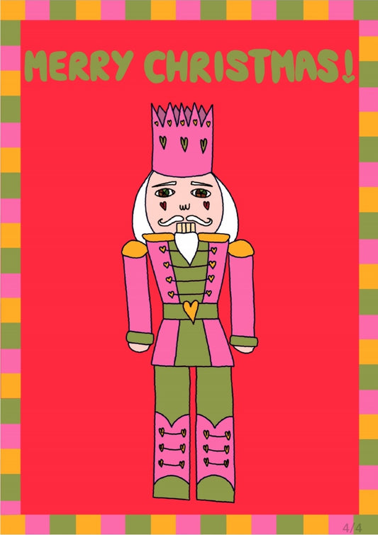 NUTCRACKER CHRISTMAS CARD