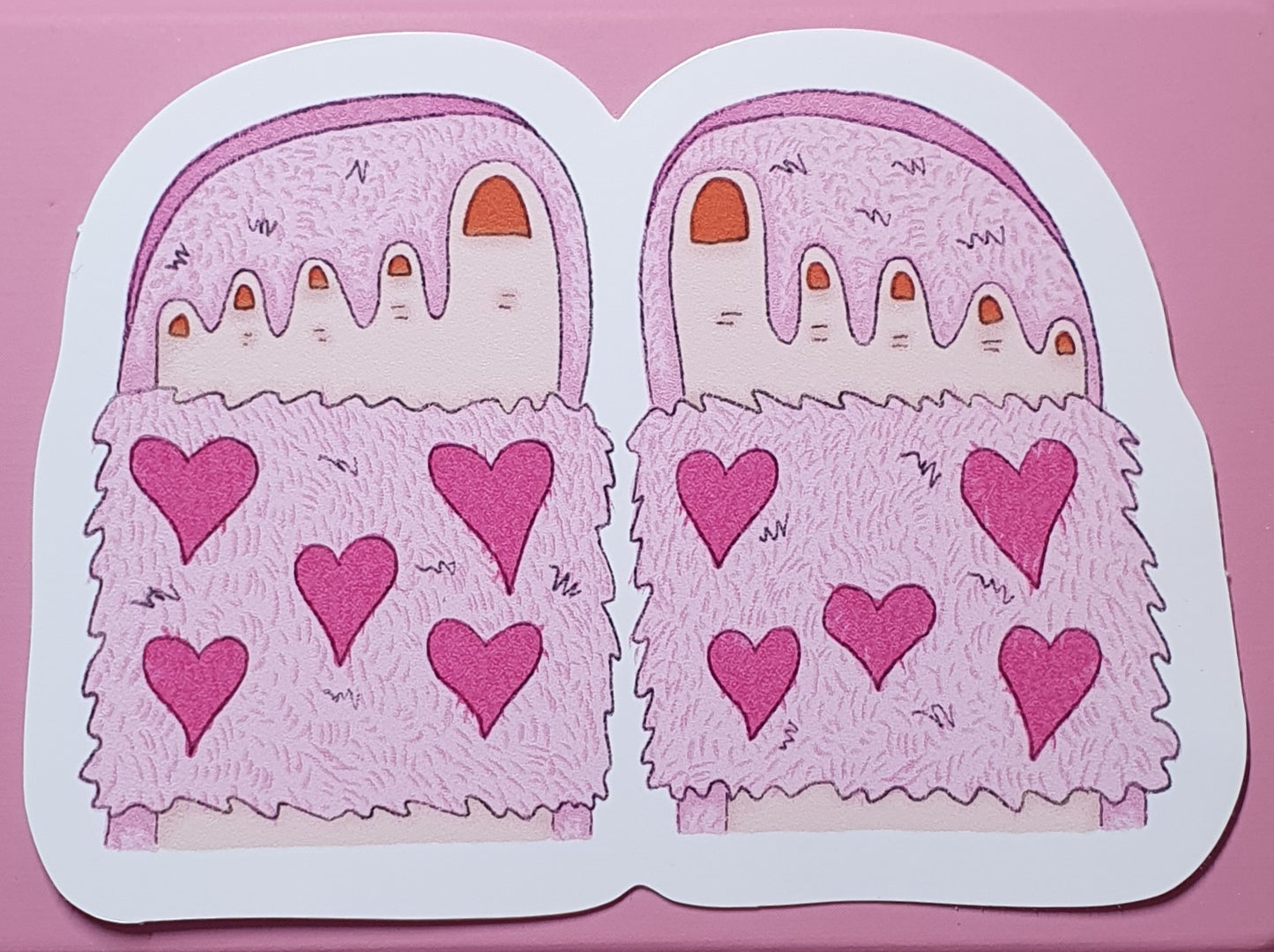 SLIPPERS STICKER