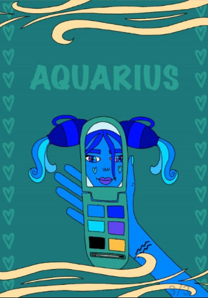 AQUARIUS PRINT
